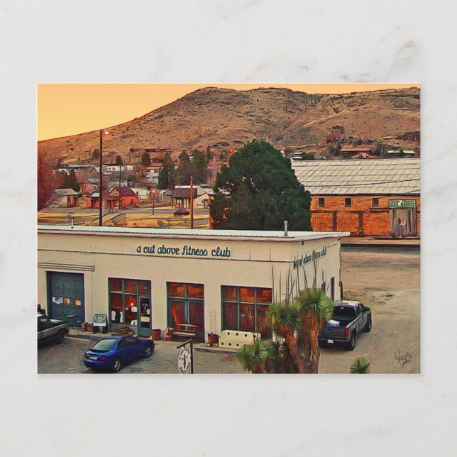 Carte Postale Vue Alpine De Holland Hotel, Alpine, TX (Devant)