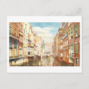 Carte Postale Vue ancienne sur le débarcadère, Rotterdam,
