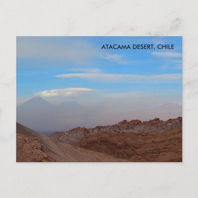 Carte Postale Vue Atacama (Devant)