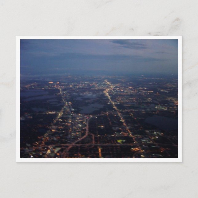 Carte postale Vue avion (Devant)