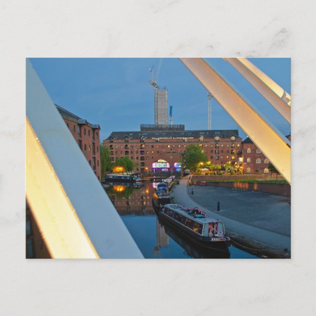 Carte Postale Vue Castlefield, Manchester (Devant)