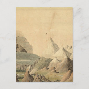 Carte Postale Vue comparative