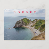 Carte postale vue Côte Jurassique du Dorset