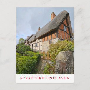 Carte postale vue cottage Anne Hathaway