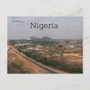 Carte Postale Vue d'Abuja Nigeria