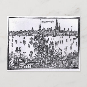 Carte Postale Vue d'Anvers