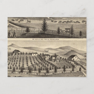 Carte Postale Vue de baie et résidence du Rose JR