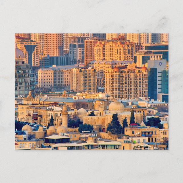 Carte Postale Vue de Bakou (Devant)