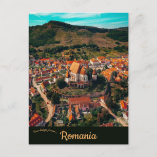 Carte Postale Vue de Biertan Roumanie