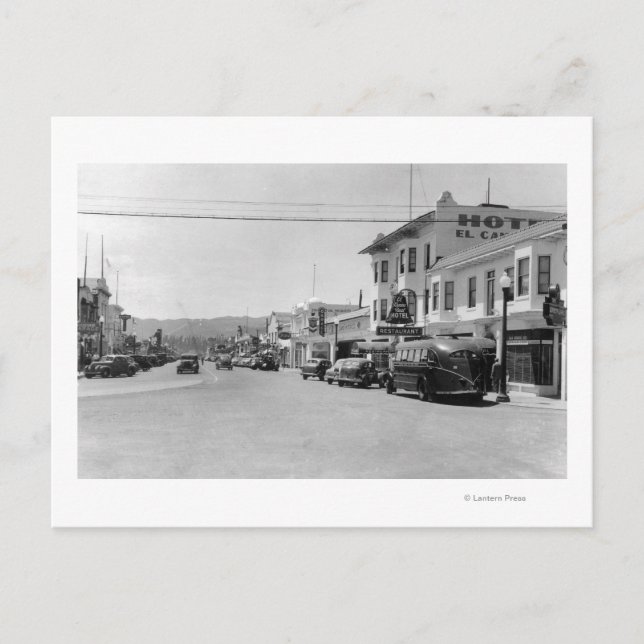 Carte Postale Vue de BroadwayKing City, CA (Devant)