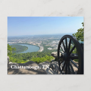 Carte Postale Vue de Chattanooga, TN depuis Overlook Mountain