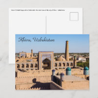 Vue de Citadel Kunya-ark - Khiva, Ouzbékistan