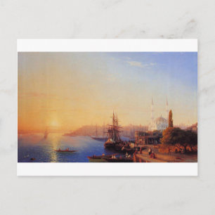 Carte Postale Vue de Constantinople et du Bosphore