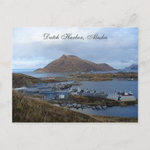 Carte Postale Vue de Dutch Harbour, Alaska