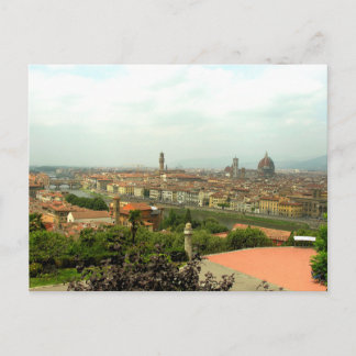Carte Postale Vue de Florence depuis Piazzale Michelangelo