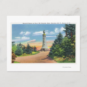 Carte Postale Vue de la balise Memorial