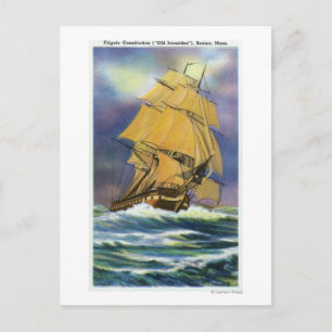 Carte Postale Vue de la Constitution des frégates, Vieux côtés