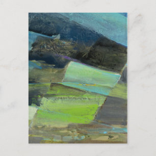 Carte Postale Vue de la Côte II   Impression Abstraite 2