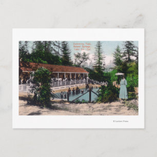 Carte Postale Vue de la piscineAdams Springs, CA