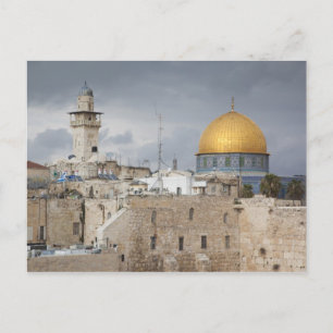Carte Postale Vue de la place du Mur occidental, fin d'après-mid