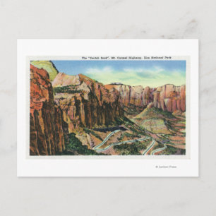Carte Postale Vue de la route Switch Back, Mt. Carmel