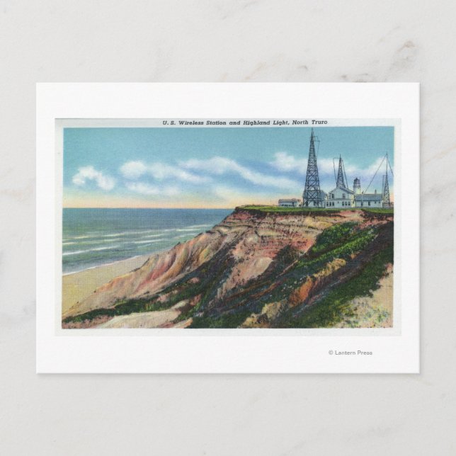 Carte Postale Vue de la station sans fil US, Highland (Devant)