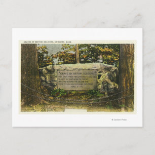 Carte Postale Vue de la tombe des soldats britanniques