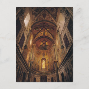 Carte Postale Vue de l'abside avec le Christ Pantocrator