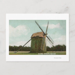 Carte Postale Vue de l'Ancien moulin à vent sur Cape Cod