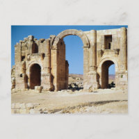 Vue de l'arc triomphal, construit c.129 AD
