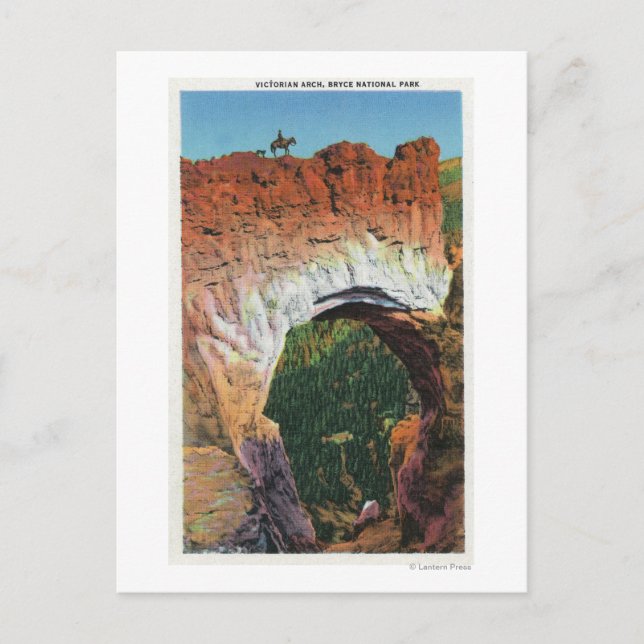 Carte Postale Vue de l'arc victorien (Devant)