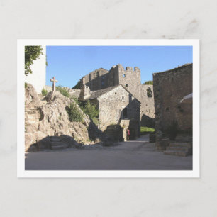 Carte Postale Vue de l'église enrichie construite par les