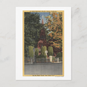 Carte Postale Vue de l'église épiscopale St. James