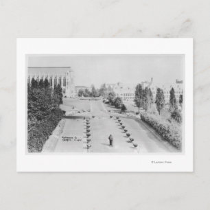 Carte Postale Vue de l'entrée du campus de l'Université de Washi