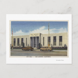 Carte Postale Vue de l'hôtel de ville