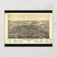 Vue de l'oeil d'oiseaux de Bowling Green Ohio (188
