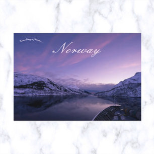 Carte Postale Vue de Lofoten Norvège