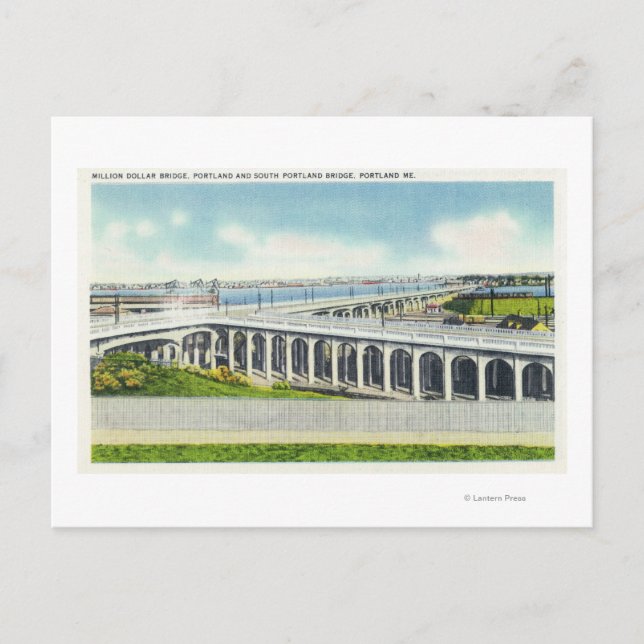 Carte Postale Vue de millions de dollars (Devant)