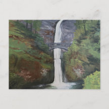 Vue de Multnomah Falls