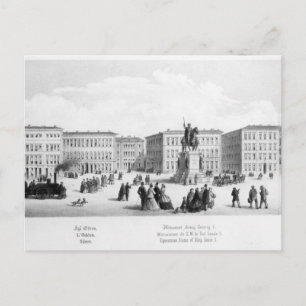 Carte Postale Vue de Munich, 1869