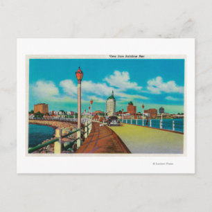 Carte Postale Vue De Rainbow Pier, Long Beach