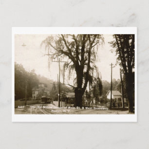 Carte Postale Vue de Roslyn, Long Island, NY 1915 Vintage