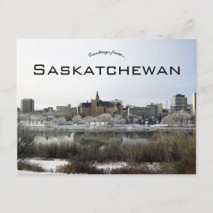 Carte Postale Vue de Saskatoon Saskatchewan