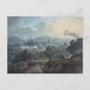 Carte Postale Vue de Shrewsbury à travers la Severn