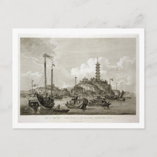 Carte Postale Vue de Tchin Shan, ou Golden Island, dans le Y