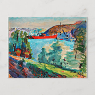 Carte Postale Vue de Waldemarsudde sur Kvarnholmen