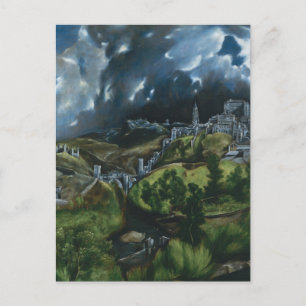 Carte Postale Vue d'El Greco sur Tolède