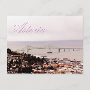Carte Postale vue depuis la colonne Astoria Pont Astoria-Megler