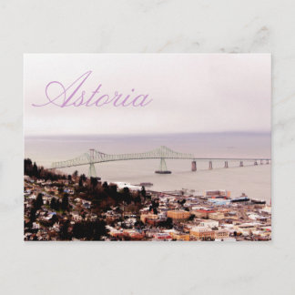 Carte Postale vue depuis la colonne Astoria Pont Astoria-Megler