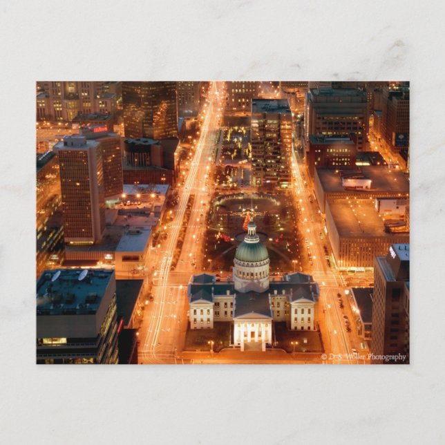 Carte Postale Vue depuis l'arc (Devant)